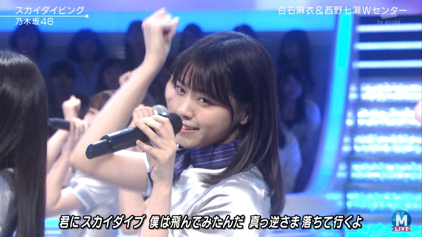 Mステ 乃木坂スカイダイビング 8人の代わりは 動画あり 6 2 乃木坂46 応援クラブ